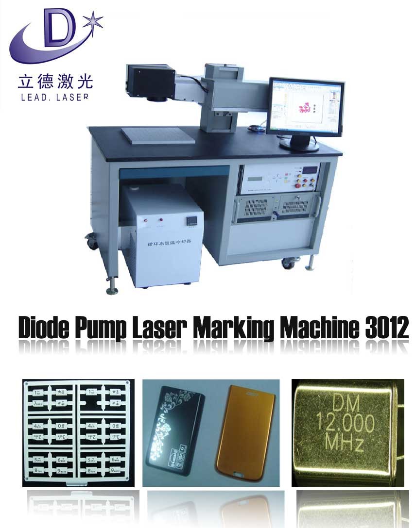  Computer Controlled Co2 Laser Marking Machine 100 X 100 mm Marking Range Manufactures