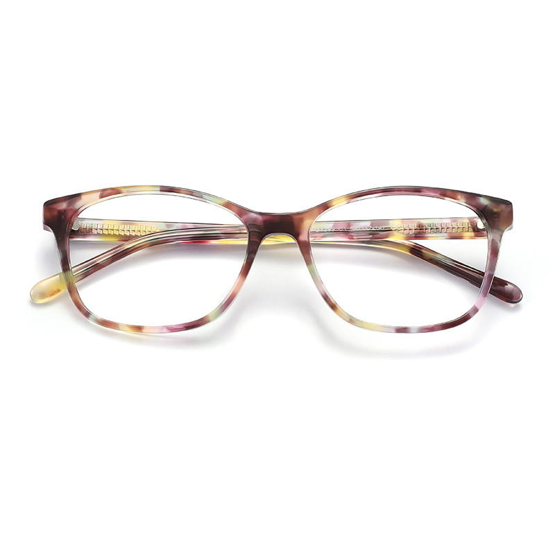  Handmade Acetate Prescription Eyeglasses Women Prescription Lens Available Manufactures