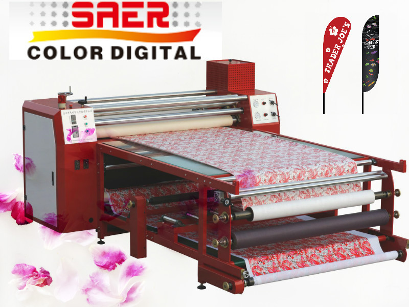  1600mm Heat Press Rotary Textile Calender Machine Manufactures