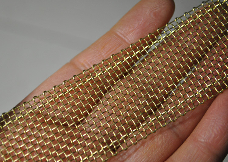  Ultra - Narrow Edge Wrapped SS / Copper Wire Mesh 1000 Micron 0.02m - 0.6m Width Manufactures