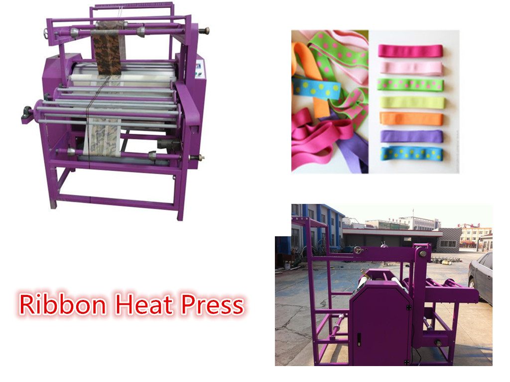  Flatbed Ribbon Fabric Calender Heat Press Machine Manufactures