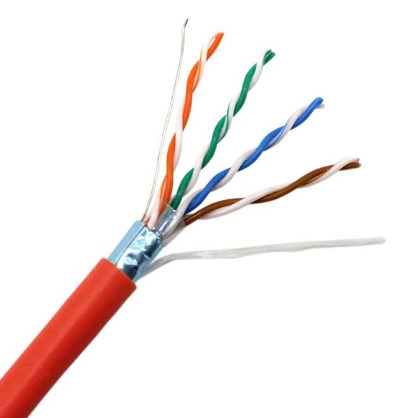  FTP CAT5e Lan Cable With Shielding Layer Copper Line 24awg 1000ft Manufactures