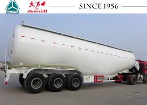  Heavy Duty Dry Bulk Cement Trailers V Shape 80 Tons Payload For Carrying Coal Ash Manufactures