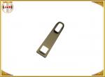  30mm X 10mm Custom Design Metal Zipper Pulls , Zipper Pull Tab Replacement Parts Manufactures