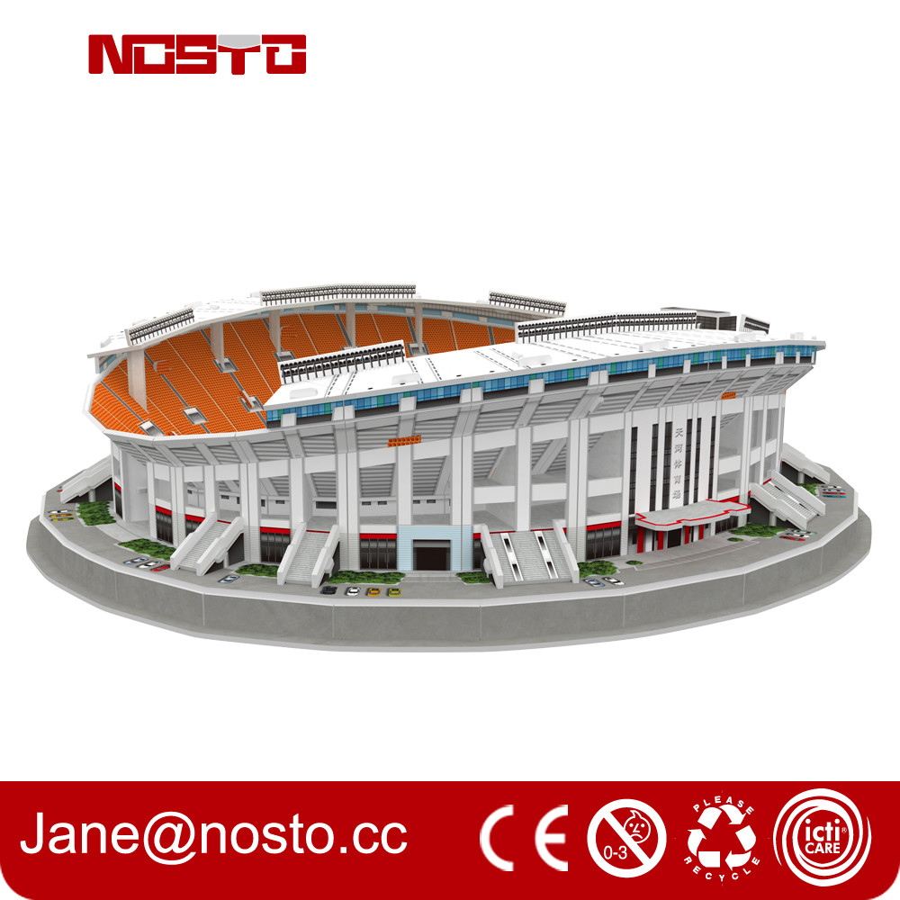  3D Puzzle Stadium | Make A Perfect 3D Football Stadium Replica Paper Model Manufactures