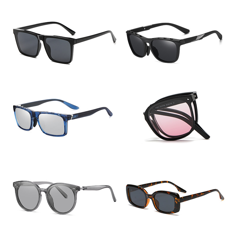  Various Shapes Custom Sunglasses Frame Fashion UV 400 Protection Manufactures