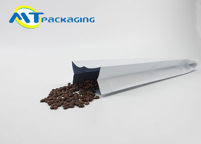  Moisture Proof Valve Sealed Coffee Bags Laminated Material With Large Capacity Manufactures