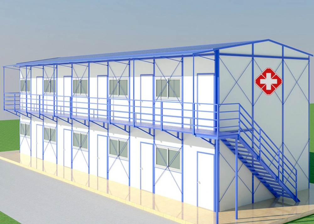  ISO Temporary Hospital K Type Modular Prefabricated House Manufactures