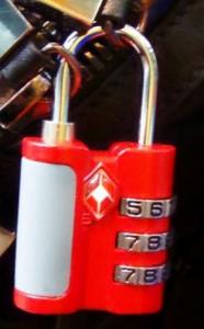  TSA 3-dial combination luggage lock Manufactures