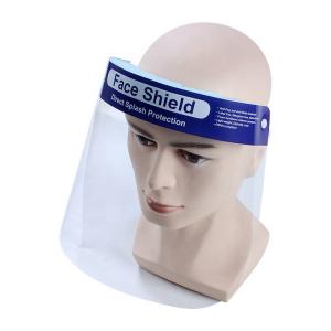  Medical Clear Plastic Face Shield , Protective Face Shield Increased Air Flow Manufactures