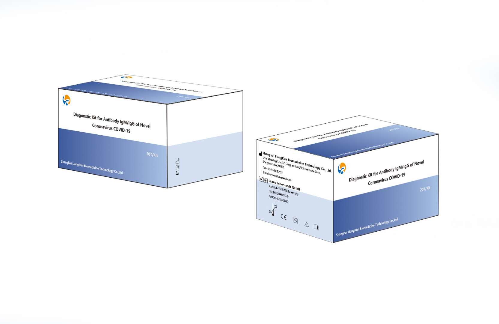  Hot Sale Diagnostic Kit for Antibody IgM/IgG of Novel Coronavirus COVID-19 Passed CE ANVISA certification Manufactures