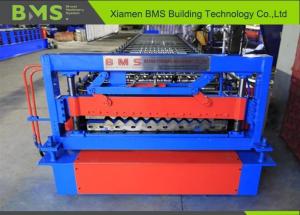  8.5T Corrugated Sheet Roll Forming Machine YX18-76.2-762 Manufactures