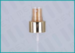  Pearl Gold 24/410 Plastic Mini Mist Sprayer With Shiny Gold Aluminum Collar Manufactures