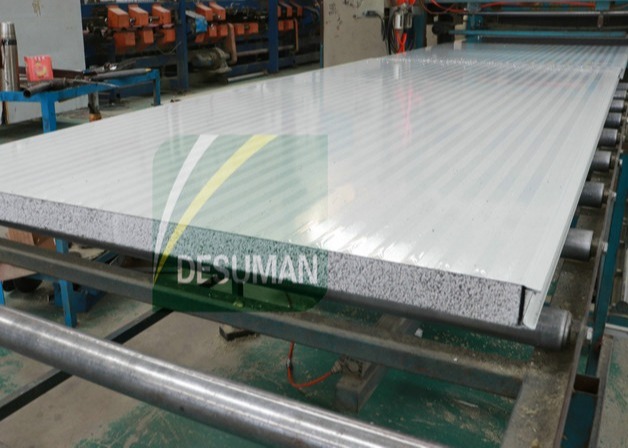  Color Steel Wall Roof Rock Wool Silica Sandwich Panel Manufactures