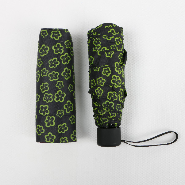  Micro Lightest Travel Umbrella , Customized Designs Small Fold Up Umbrellas Manufactures