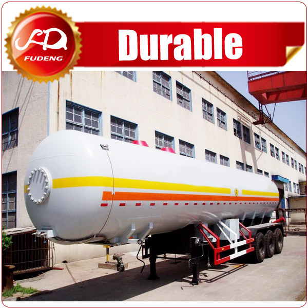  ASME standard liquid petrol gas delivery road tank semi trailer lpg tanker trailer for United Arab Emirates Manufactures