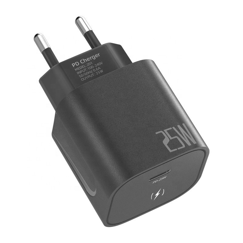  EU AU US UK Charger Plug Usbc 25W PD Wall Type-C Fast Charging Adapter iPhone 12 Samsung Charger 25w Manufactures