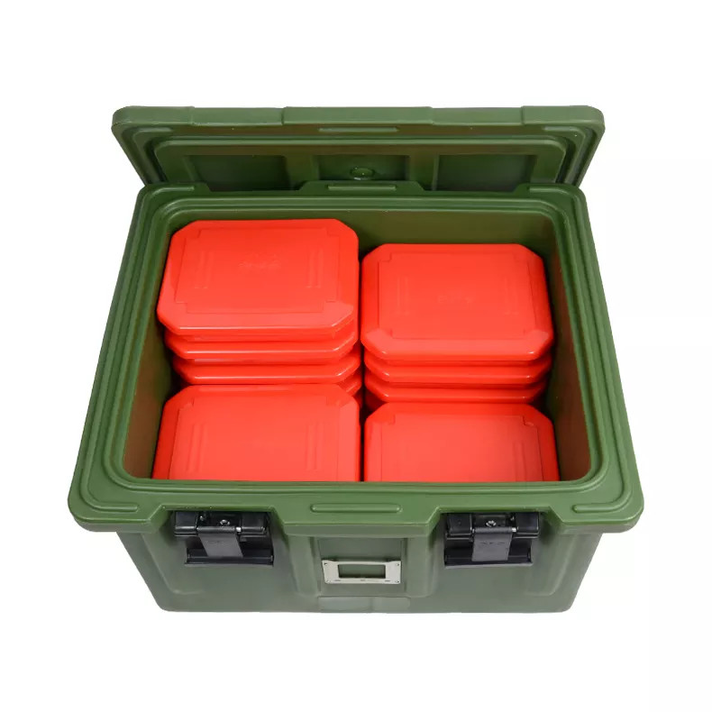  Food Grade Plastic Transport Container Roto Molded Thermo Lunch Box Loader Manufactures
