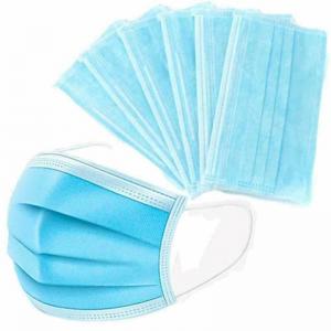  3 Ply Non Woven Face Mask , Comfortable Disposable Surgical Mask Manufactures