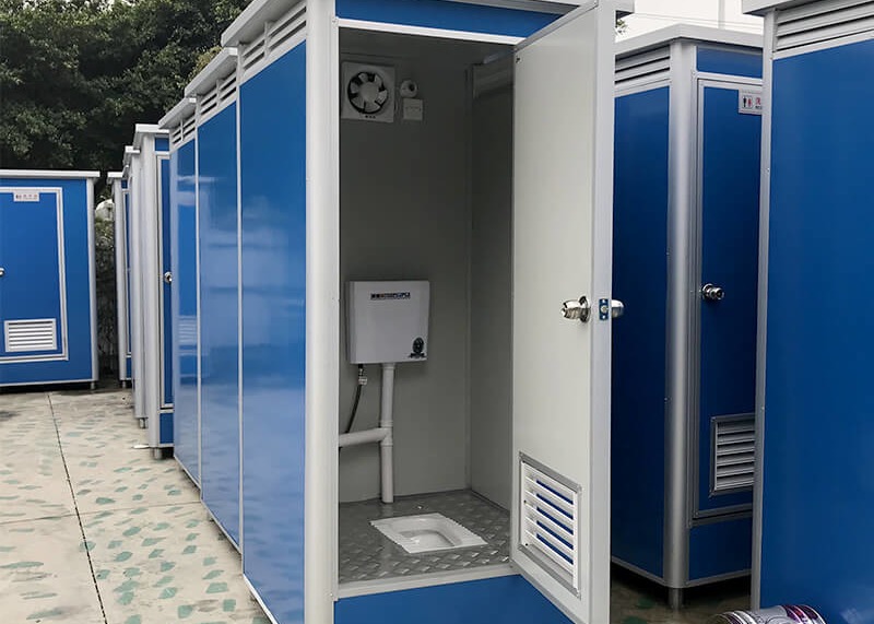  Light Steel Frame Easy Assembly Portable Movable Toilet Manufactures
