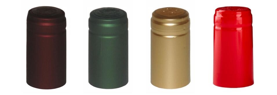  OEM PVC Shrink Film Heat Shrink Capsules For Wine Bottles Heat Resistant Manufactures
