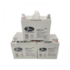  12V 33AH 38AH 24AH Sealed Deep Cycle Marine Battery Rechargeable Lead Acid Battery Manufactures