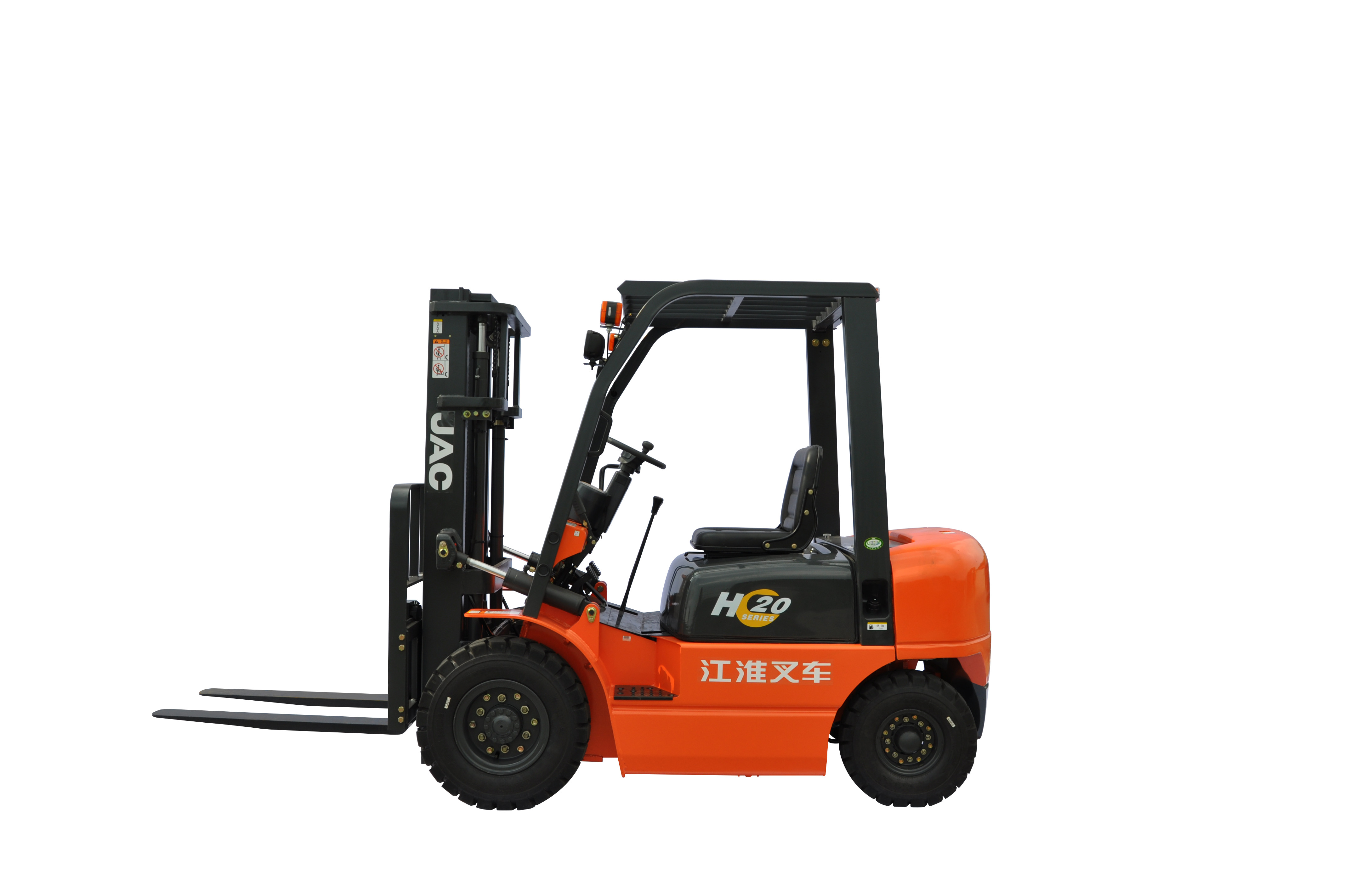 JAC Diesel Forklift Truck , Lifted Diesel Trucks With Excellent Manoeuvrability Manufactures