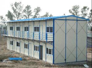  Sandwich Panel K Type Labor Camp Modular Prefabricated House Manufactures