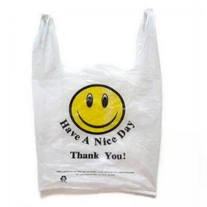  Custom Printed Biodegradable Shopping Bags , PLA Degradable Plastic Bags Manufactures
