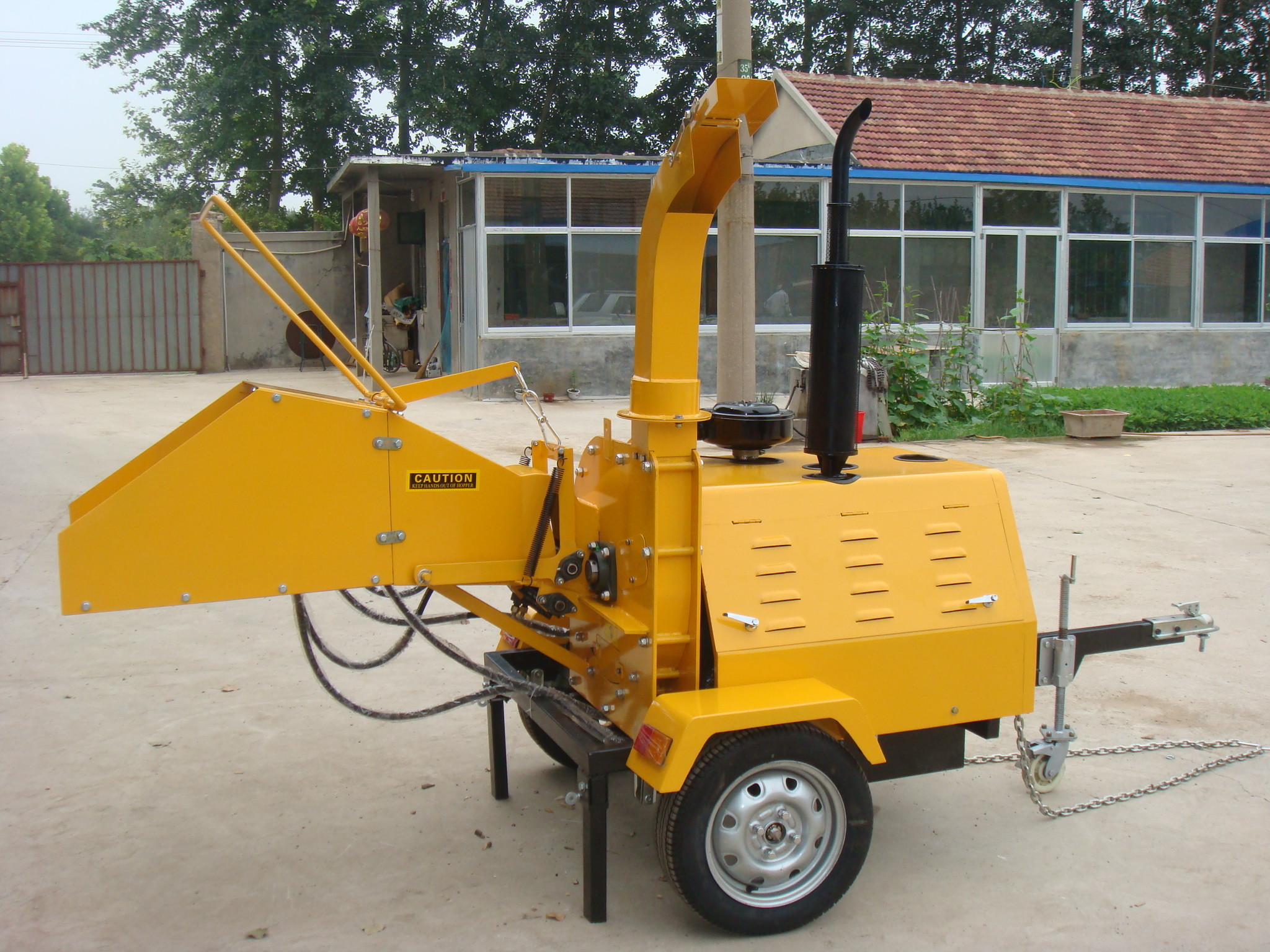  Trailer Mounted Powerself  Woodchipper   W-50 Manufactures