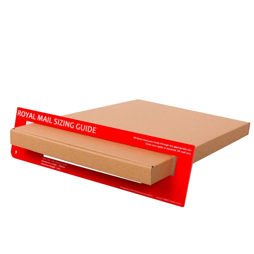 Custom Logo Printing Postage Thin Mailing Box Cardboard Royal Mail Large Letter Box Manufactures