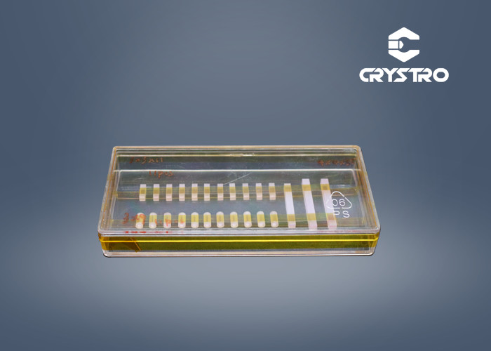  3*3*11mm Nd YAG Neodymium Yttrium Aluminum Garnet Laser Crystals Manufactures