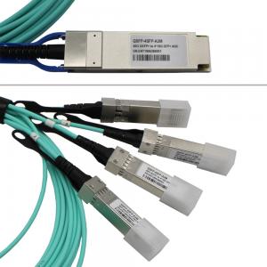  10G 25G Aoc 1M 3M 10M Active SFP+ Optical Cable 5M 40G Qsfp+ 850Nm Manufactures