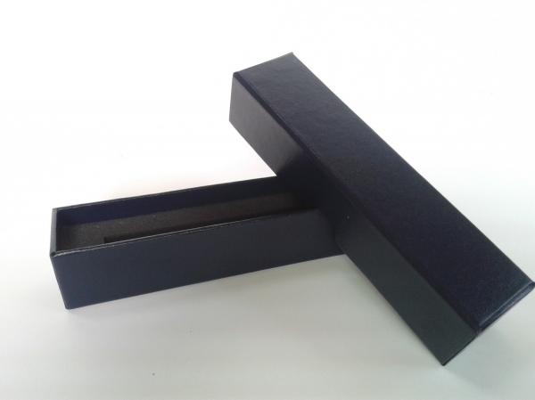 Quality Leather Paper Board Box For Luxury Gift Packing, Rigid Gift Boxes With High Density Sponge Tray for sale