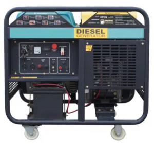  12KW Short Circuits Protection Open Frame Diesel Generator Manufactures