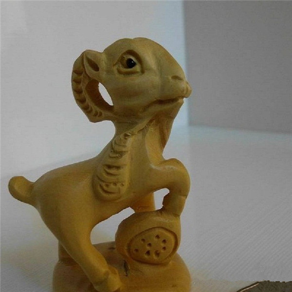  Boxwood carvings, carved chinese zodiac Sheep Manufactures