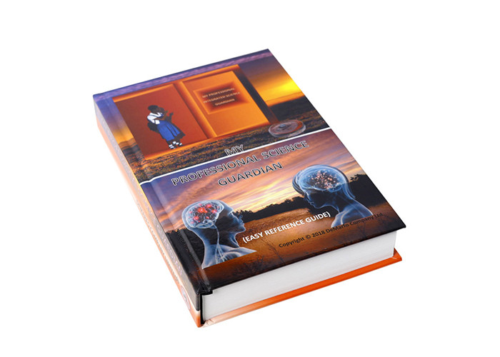  Binding Cover Hard Copy Book Printing With Light Coated Paper Pantone Color Manufactures