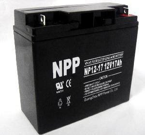 Buy cheap Rechargeable Battery 12V17ah (CE, UL, ISO, SGS) from wholesalers