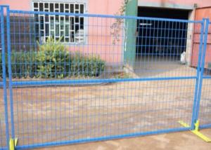  11ga 8ft Height Construction Site Fence Panels With Powder Coated Manufactures