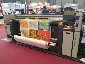  Polyester Inkjet Textile Printing Machine Digital Tension Control Electro Thermal Heating Manufactures