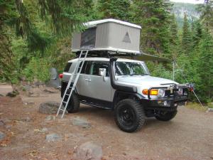  Pop Up Auto Hard Shell Truck Tent Air Permeable For Travel Hiking Camping Manufactures