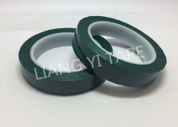 Quality Green Mylar Film Electrical Wire Tape , 0.025mm Thickness Adhesive Insulation Tape for sale