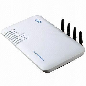  4-Channel VoIP GSM Gateway Manufactures