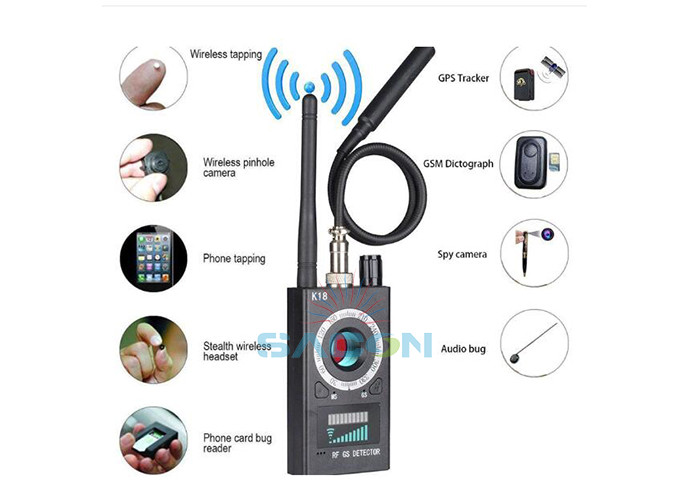 Quality GSM Audio Bug Finder Radio Frequency Signal Detector 1Mhz-6.5Ghz Multi Functional Camera for sale
