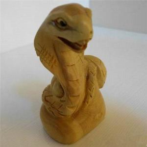  Boxwood carvings, carved chinese zodiac Snake Manufactures