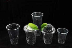  Clear 100% Compostable PLA Cups 24 Ounce 90mm Disposable Manufactures