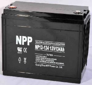  Lead Acid Battery Np12-134ah (UL, CE, ISO9001, ISO14001) Manufactures