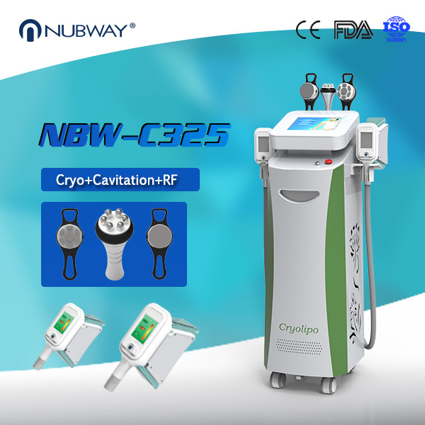  Beauty Equipments Cavitaion RF Weight Loss Fat Freezing Cryolipolysis slimming machine Manufactures