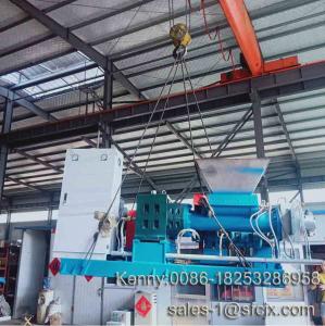  Hot Feed Rubber Strainer Extruder Equipment Rotation Speed Adjustable Manufactures