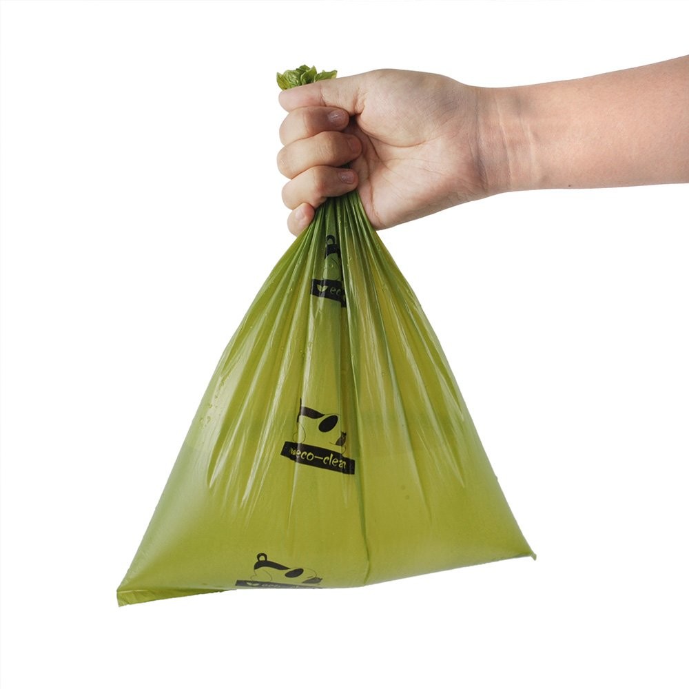 Quality 40% Bio Based Compostable Pet Waste Bags Water Resistance Convenient for sale